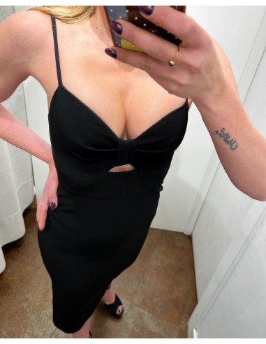 VESTIDO NUDO NEGRO ARGGIDO