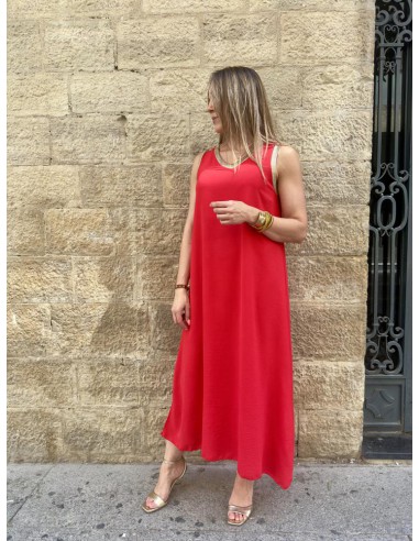 VESTIDO NOELIA ROJO