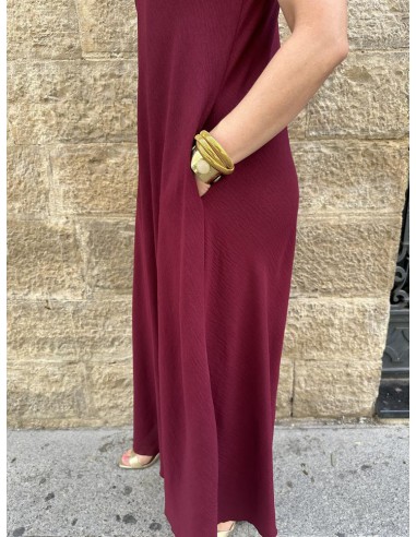 VESTIDO BALI BURDEOS 