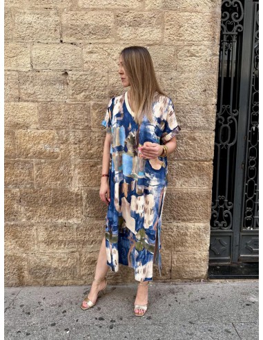 VESTIDO MÓNICA AZUL 