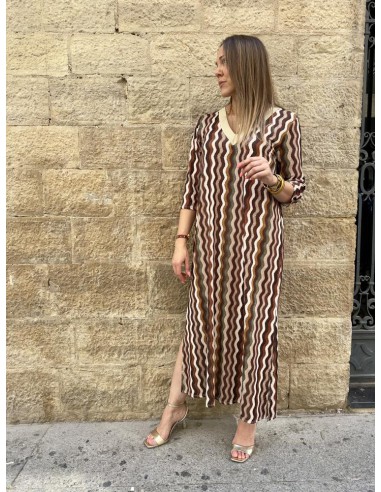 VESTIDO ITALIA MARRÓN