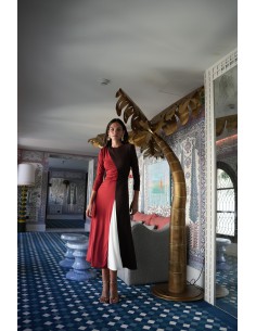 VESTIDO MORA TRICOLOR 