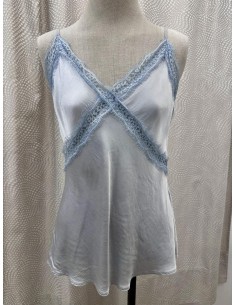 LENCERA CELESTE MUY CLARO