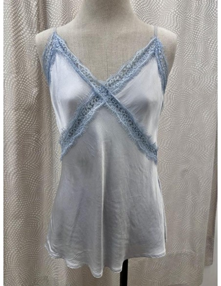 LENCERA CELESTE MUY CLARO