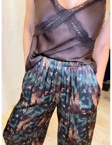 LENCERA MARRÓN CHOCOLATE 