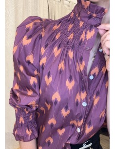 BLUSA BRASIL ESTAMPADO BURDEOS  2