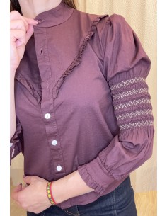 BLUSA SOL BURDEOS  2