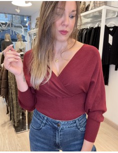 JERSEY PICO BURDEOS  2