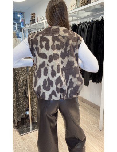 CHALECO PRINT OVERSIZE