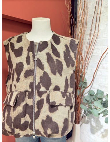 CHALECO PRINT OVERSIZE