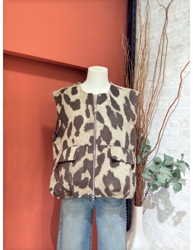 CHALECO PRINT OVERSIZE