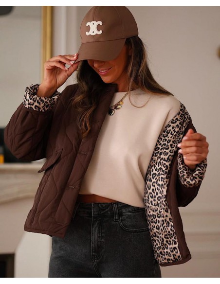 CHAQUETA ROGELIA MARRÓN