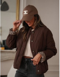 CHAQUETA ROGELIA MARRÓN 2