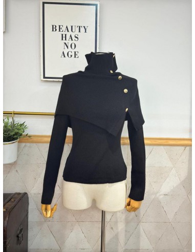 JERSEY CUELLO NEGRO 