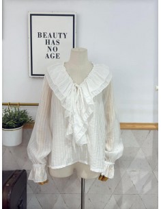 BLUSA MÍA BLANCA 