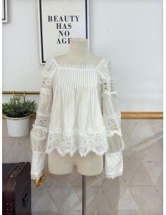 BLUSA MARTA BLANCA 