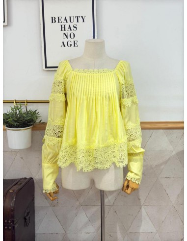 BLUSA MARTA AMARILLA 