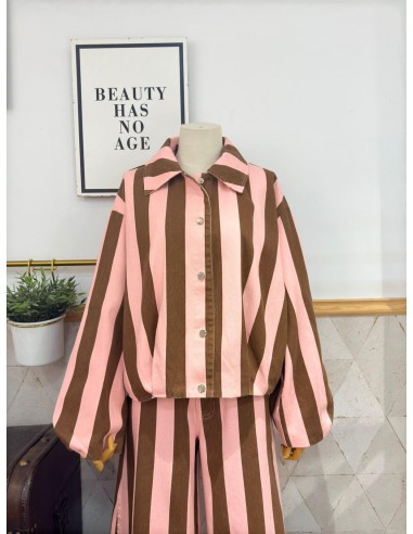 PANTALÓN BARREL RAYAS 