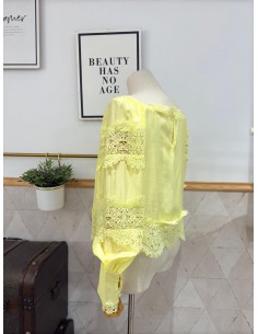 BLUSA MARTA AMARILLA  2