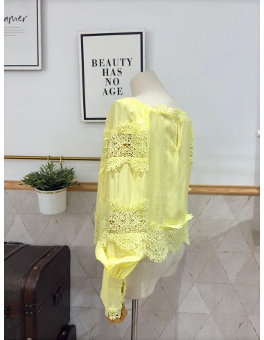 BLUSA MARTA AMARILLA 