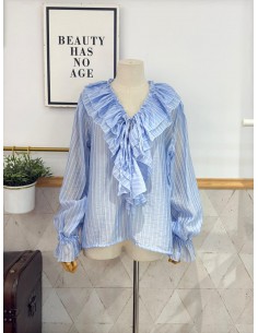 BLUSA MÍA CELESTE  2