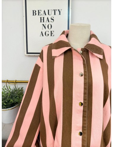 CAZADORA BARREL RAYAS 