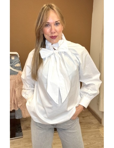 BLUSA LAZADA BLANCA 