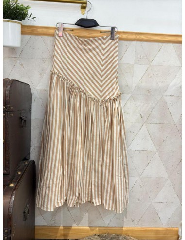 FALDA MADRID TONOS CAMEL 