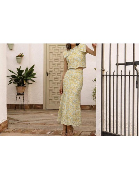 CONJUNTO BORDADO BRUSELAS 