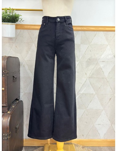 PANTALÓN STRASS NEGRO 