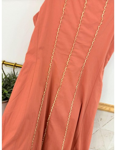 VESTIDO JAÉN MANDARINA 