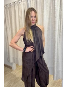 CONJUNTO ÁMBAR MARRÓN CHOCOLATE