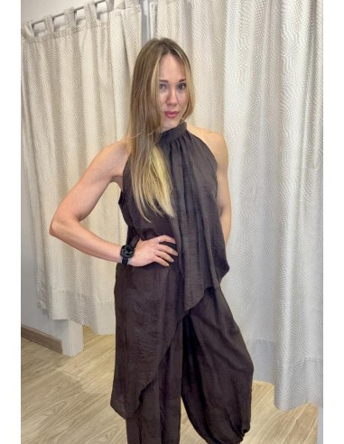 CONJUNTO ÁMBAR MARRÓN CHOCOLATE