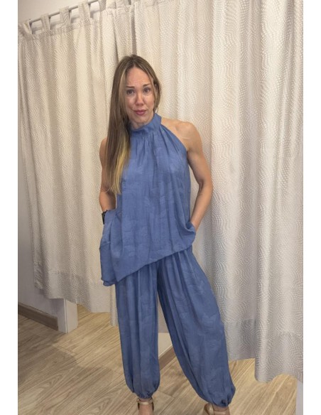 CONJUNTO ÁMBAR AZUL CELESTE