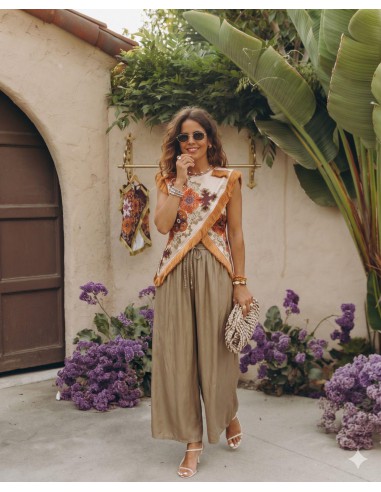 TOP GALERA SATÉN TOSTADO 