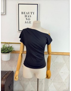 CAMISETA MARTA NEGRA