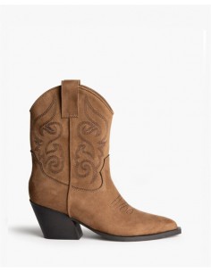 BOTÍN COWBOY ZOE CAMEL 