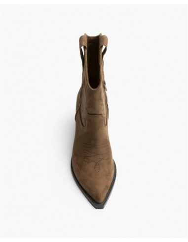 BOTÍN COWBOY ZOE CAMEL 