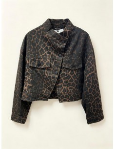 CAZADORA PRINT LEOPARD