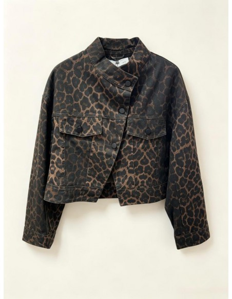 CAZADORA PRINT LEOPARD